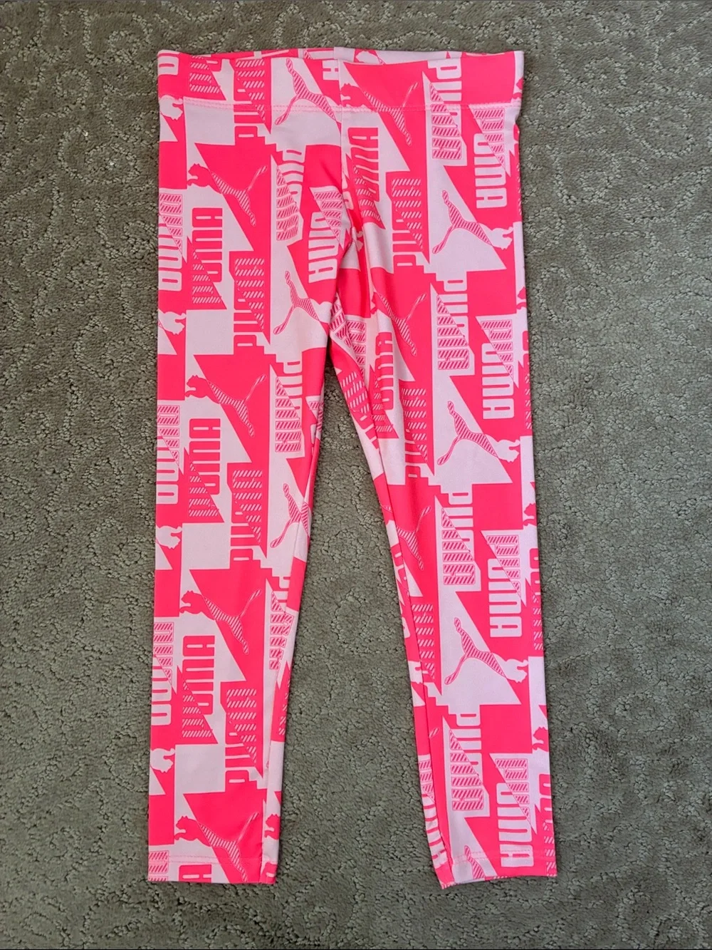 Puma Girls 5 - Logo Hoodie & Leggings Activewear